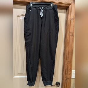 Figs Zamora Black Joggers Size Large Tall